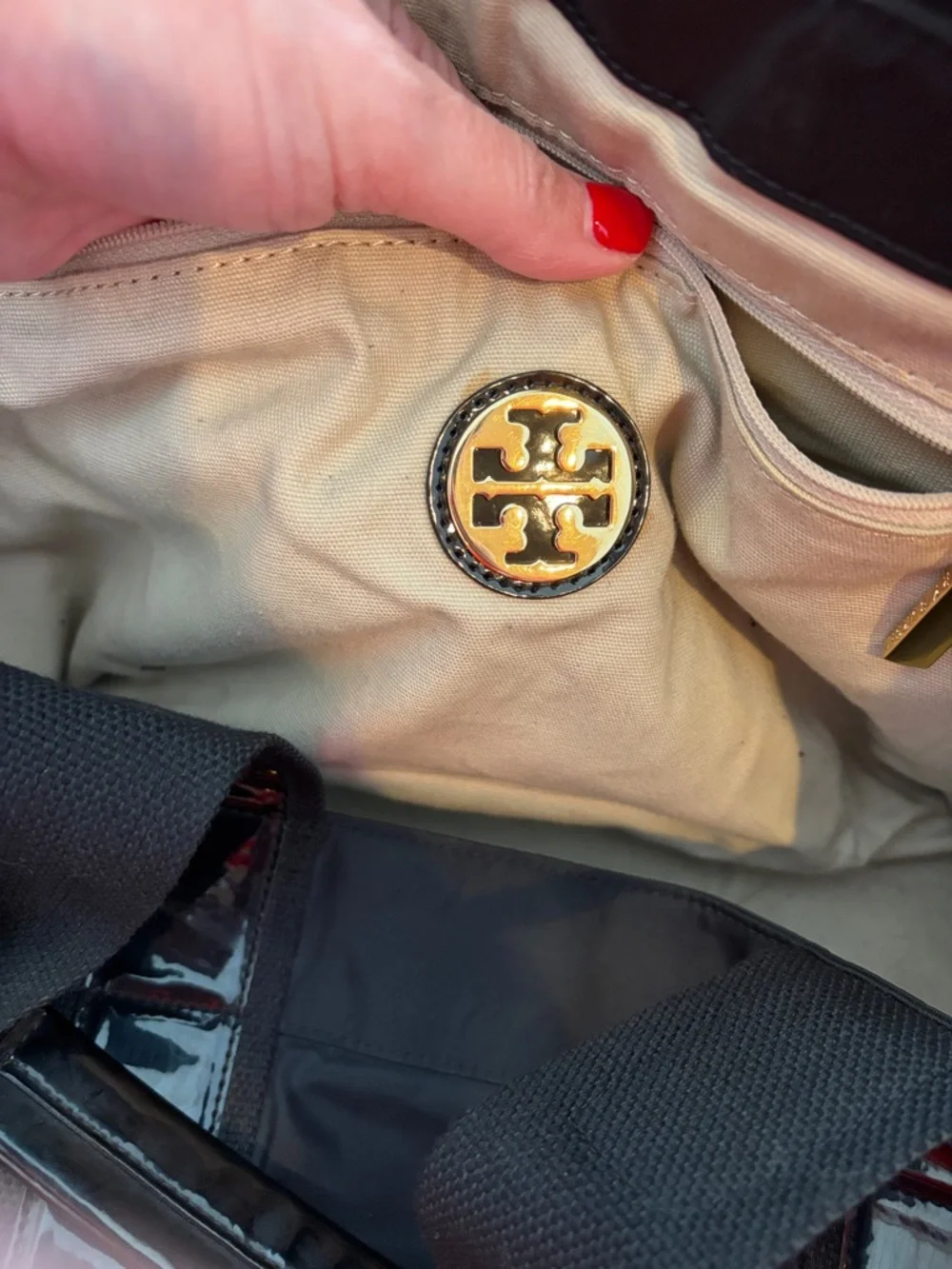 Tory Burch Nylon Tote Bag - Picture 10 of 17